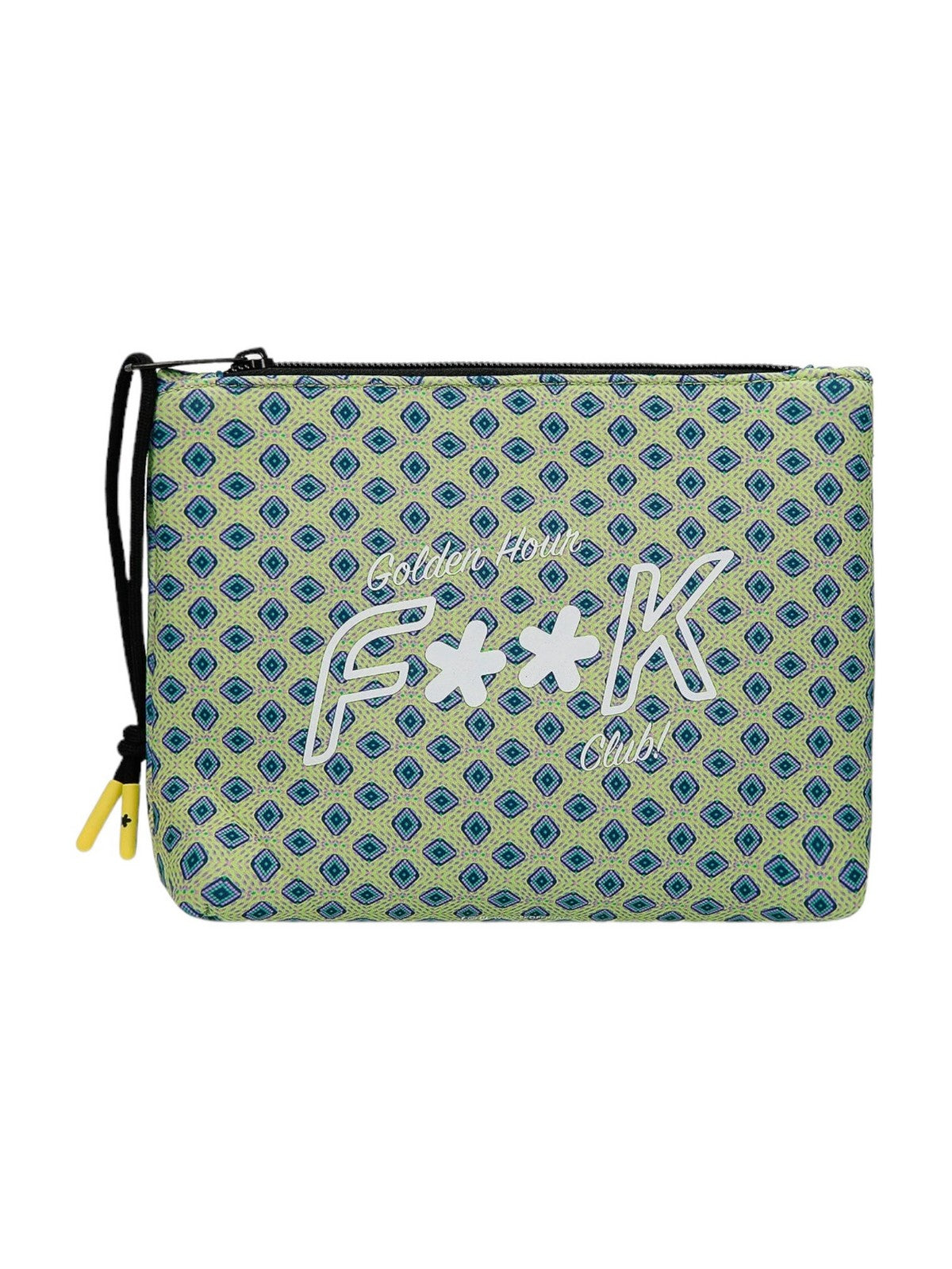 F ** k Bolsa de embrague para hombres FK24-A234X07 Verde