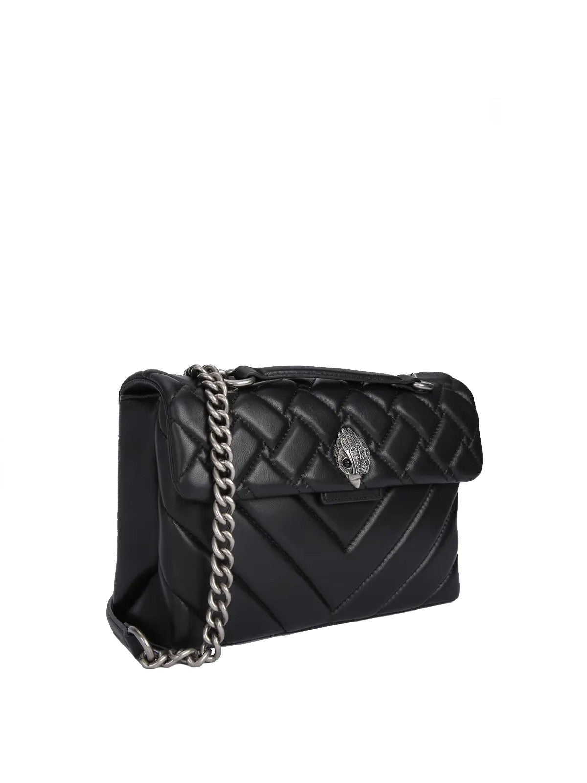 KURT GEIGER Borsa Donna LEATHER KENSINGTON X BAG 1470405109 BLACK/COMB BLACK/COMB