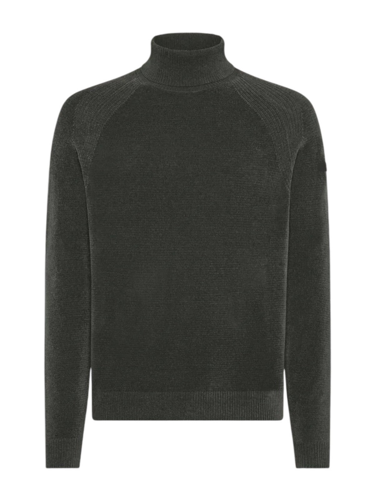 RRD Maglione Dolcevita Man Velvet Turtleneck Knit W24133 20 Verde