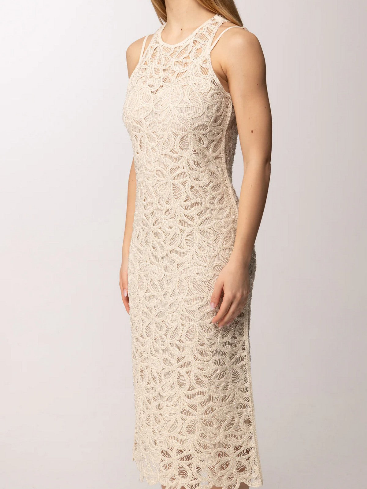 PATRIZIA PEPE Abito Donna  2A3074 A774 B891 NATURAL SAND