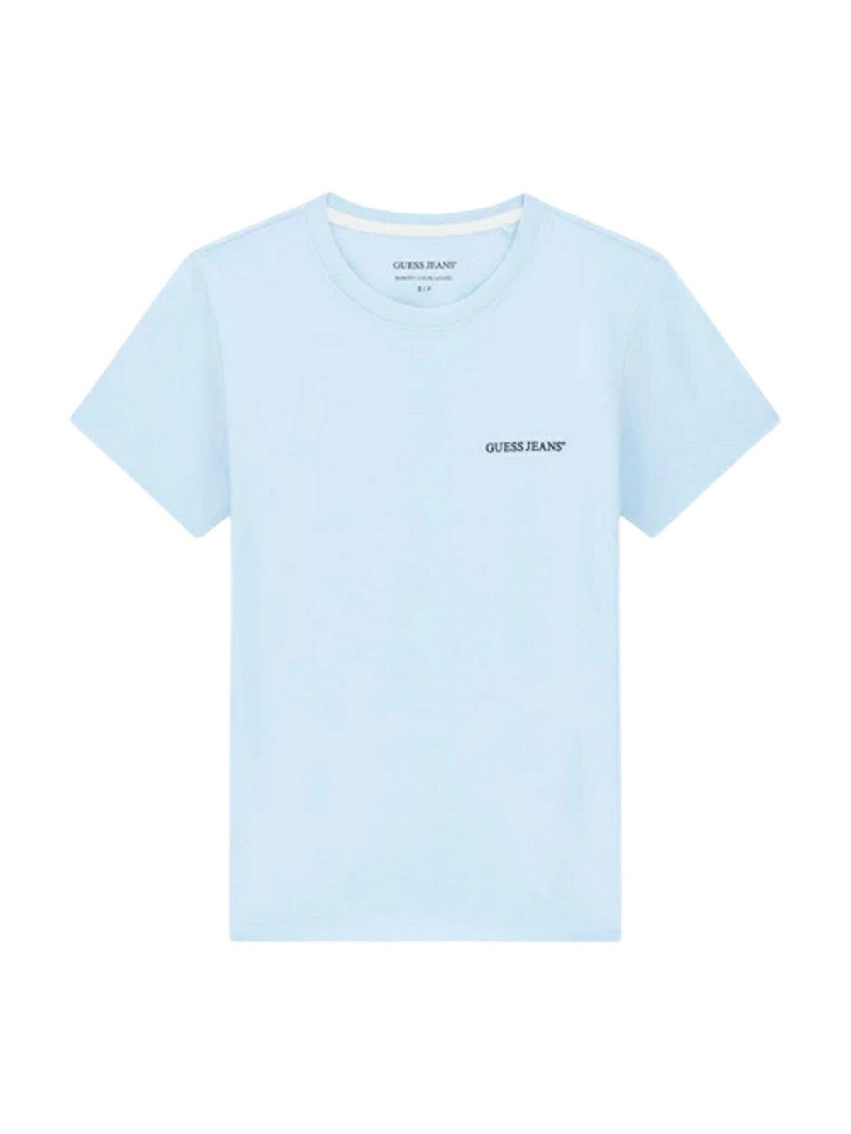 GUESS T-shirt Donna GJ SS CN SLIM MINI AMERICA TEE W4YI02 J1314 G7O3 AERIAL BLUE