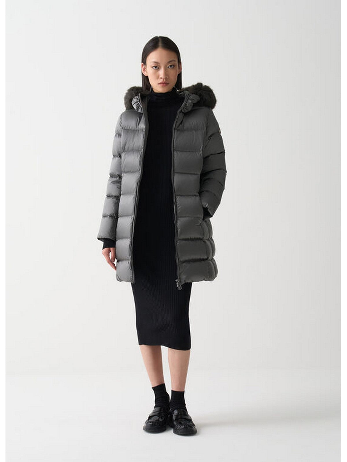 COLMAR Piumino Donna  2221E 2YO 506 DARK STEEL gioboutiqueweb