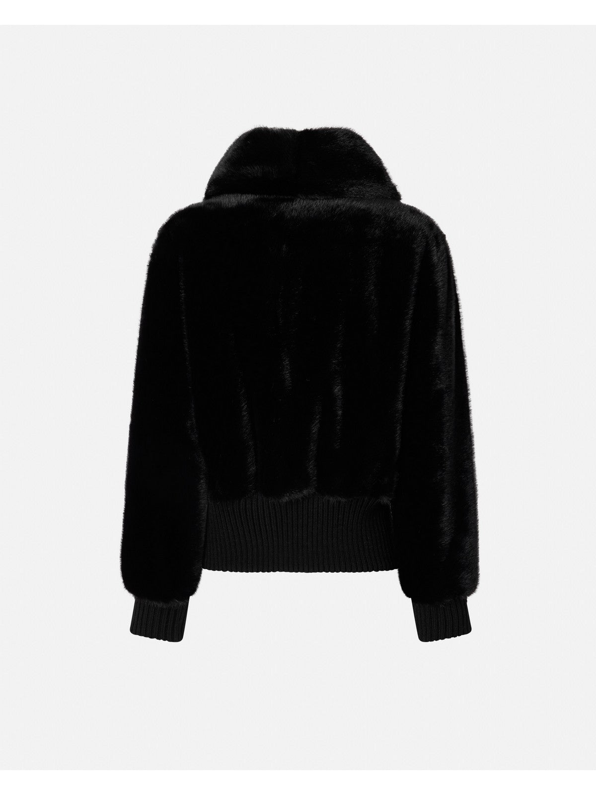 PINKO Pelliccia Donna BAGELS BOMBER 105399-A2PI Z99 NERO LIMOUSINE