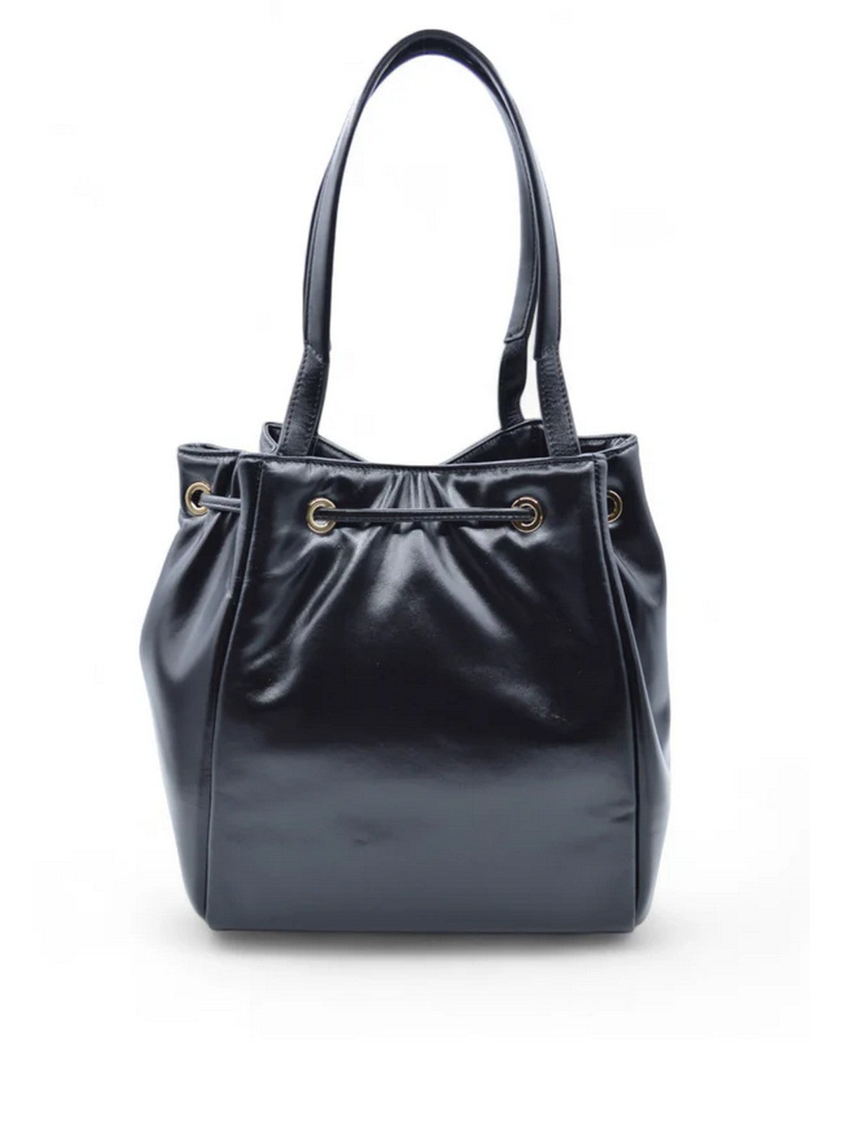 The Carrie Women's Bag 142p-B-M-130-Lea Bla Nero