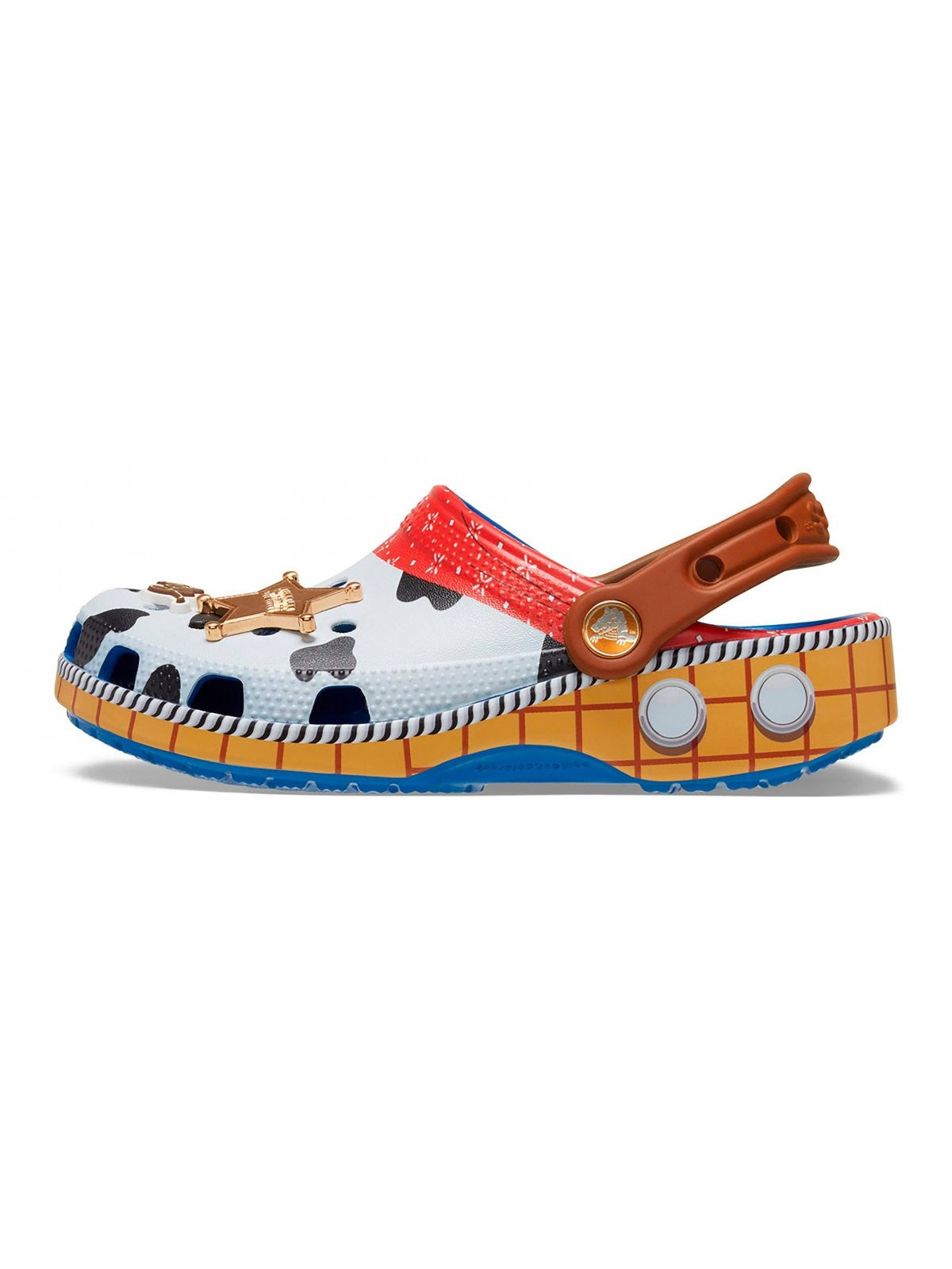 Crocs Ciabatta Dzieci i nastolatki Toy Story Woody Classic Clog K 209461 4GX Blue