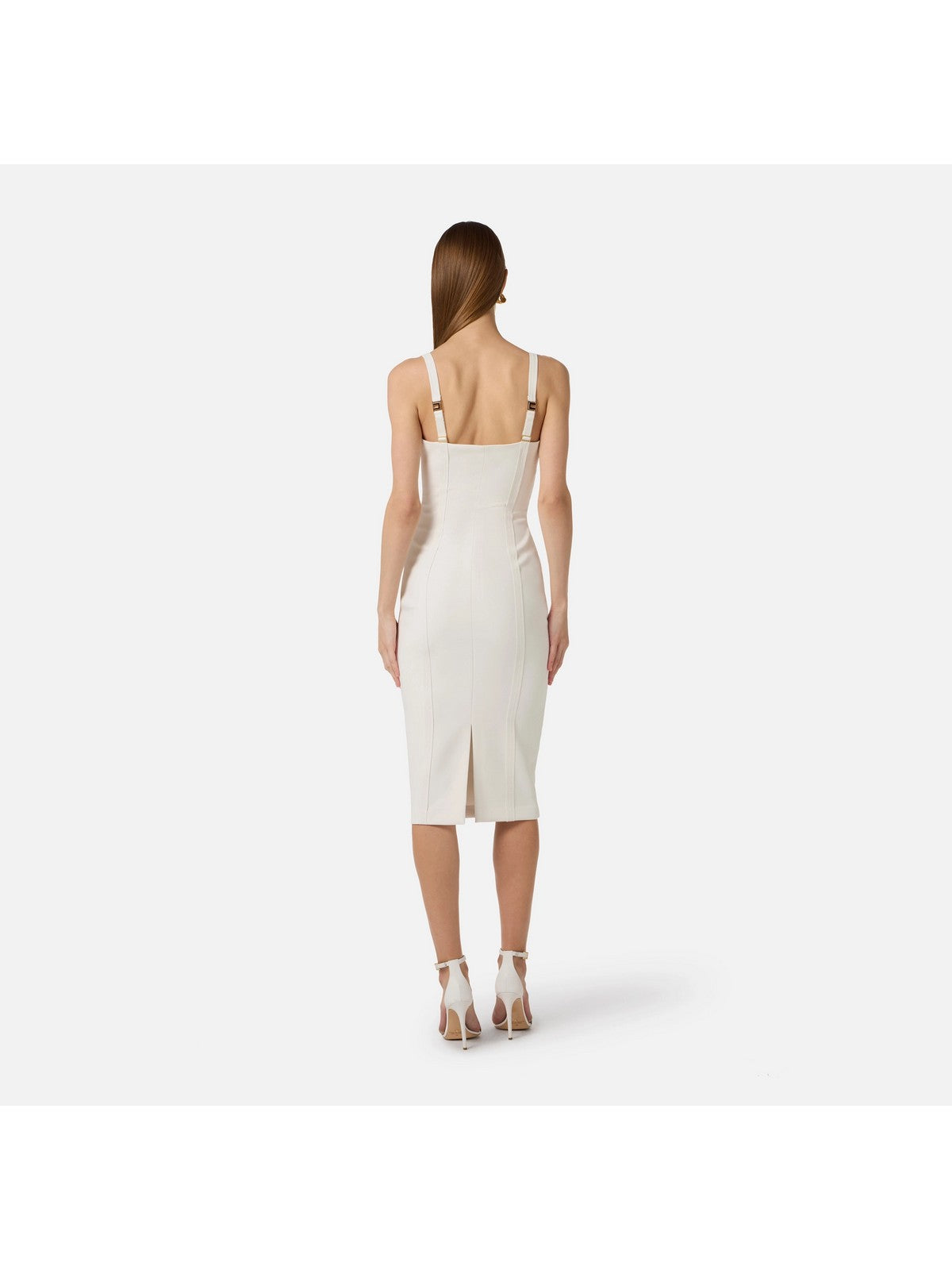 ELISABETTA FRANCHI Abito Donna  AB91861E2 360 Avorio
