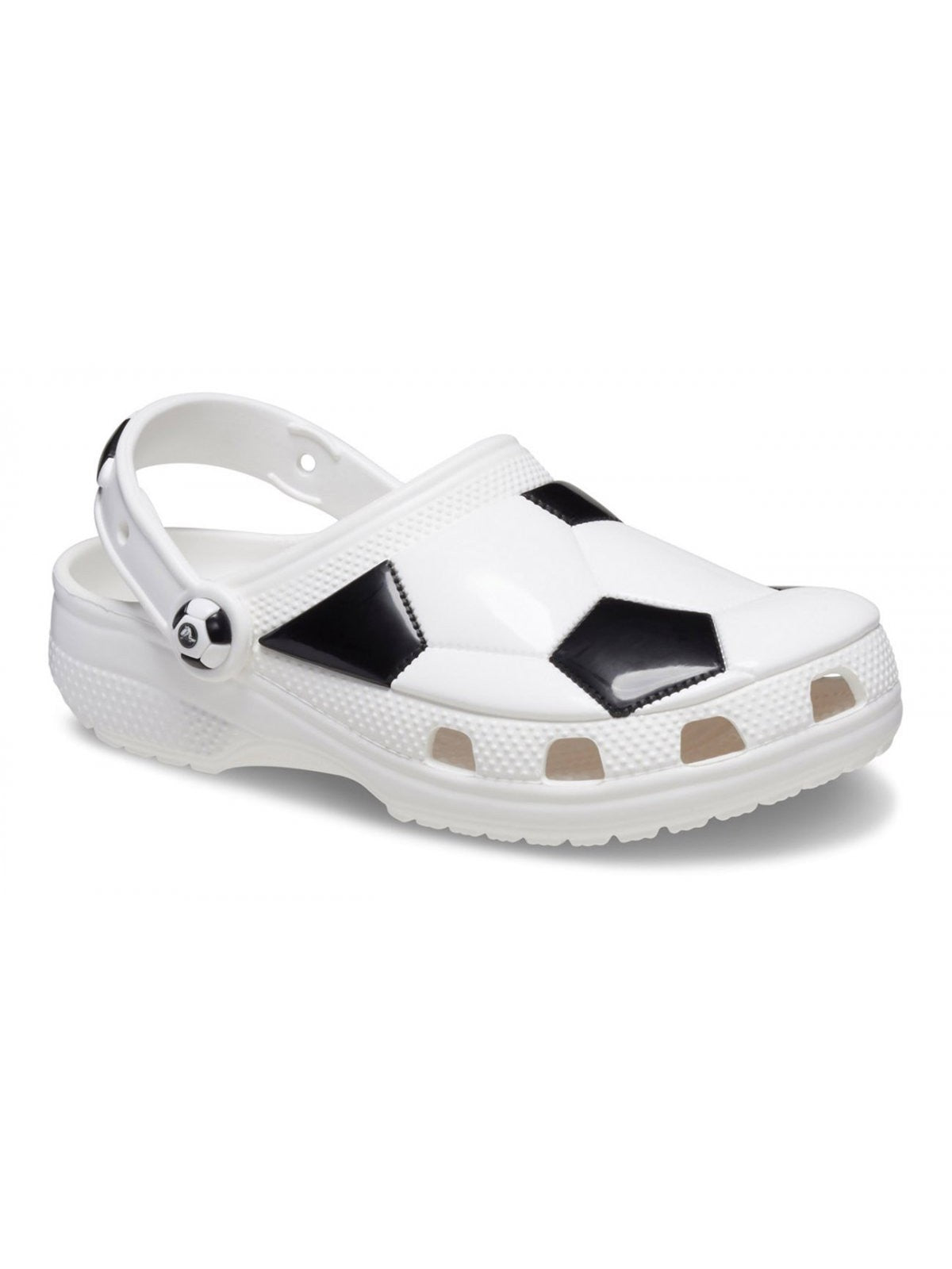 CROCS Ciabatta Bambini e ragazzi Classic Soccer Ball Clog T 210023 103 Bianco gioboutiqueweb