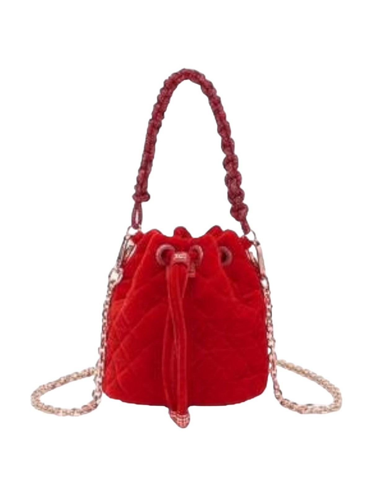 LA CARRIE Borsa Donna  132M-SS-534-VEL RED Rosso