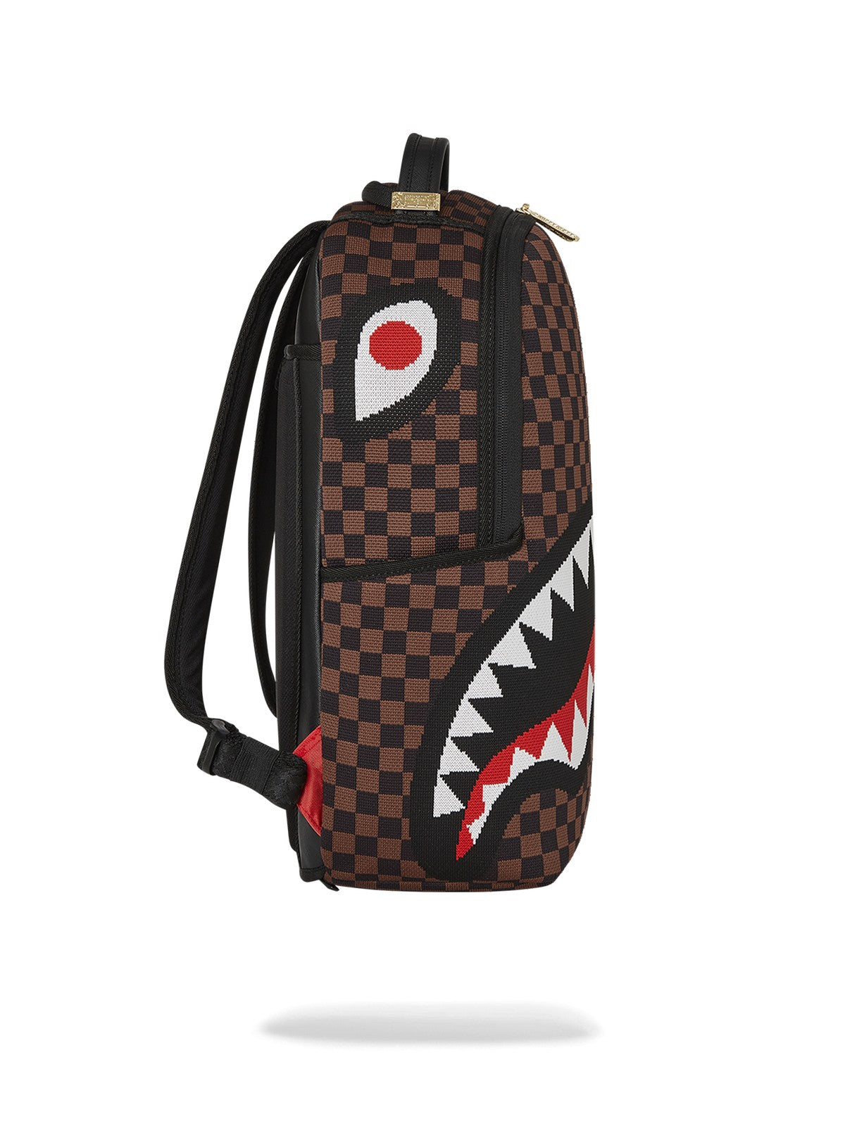 SPRAYGROUND Mochila masculina de tiburones Knit en París 2.0 mochila 910b6778nsz Marrone