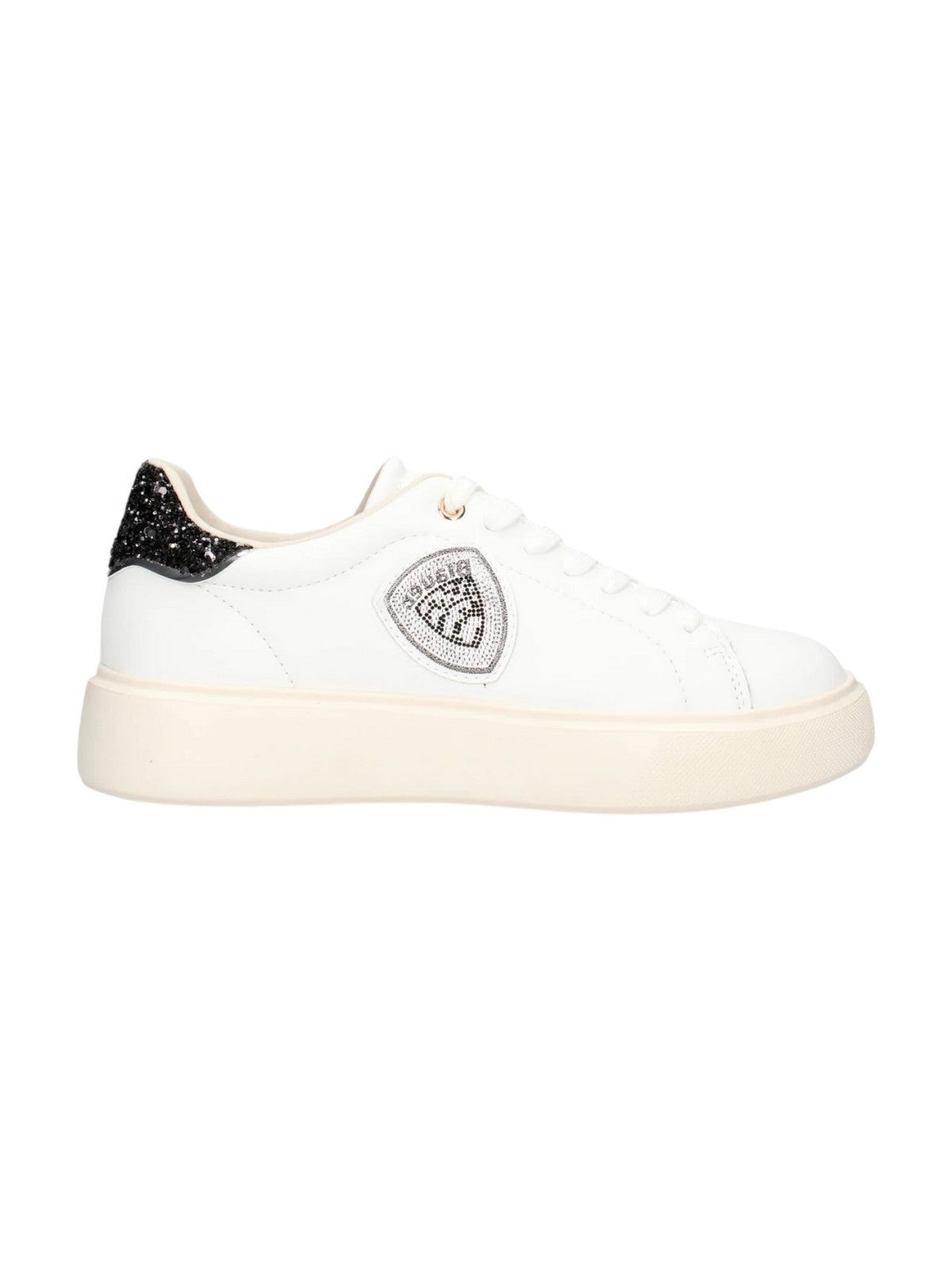 BLAUER Sneaker Donna VENUS F4VENUS01/GLI WHI/BLK Bianco gioboutiqueweb