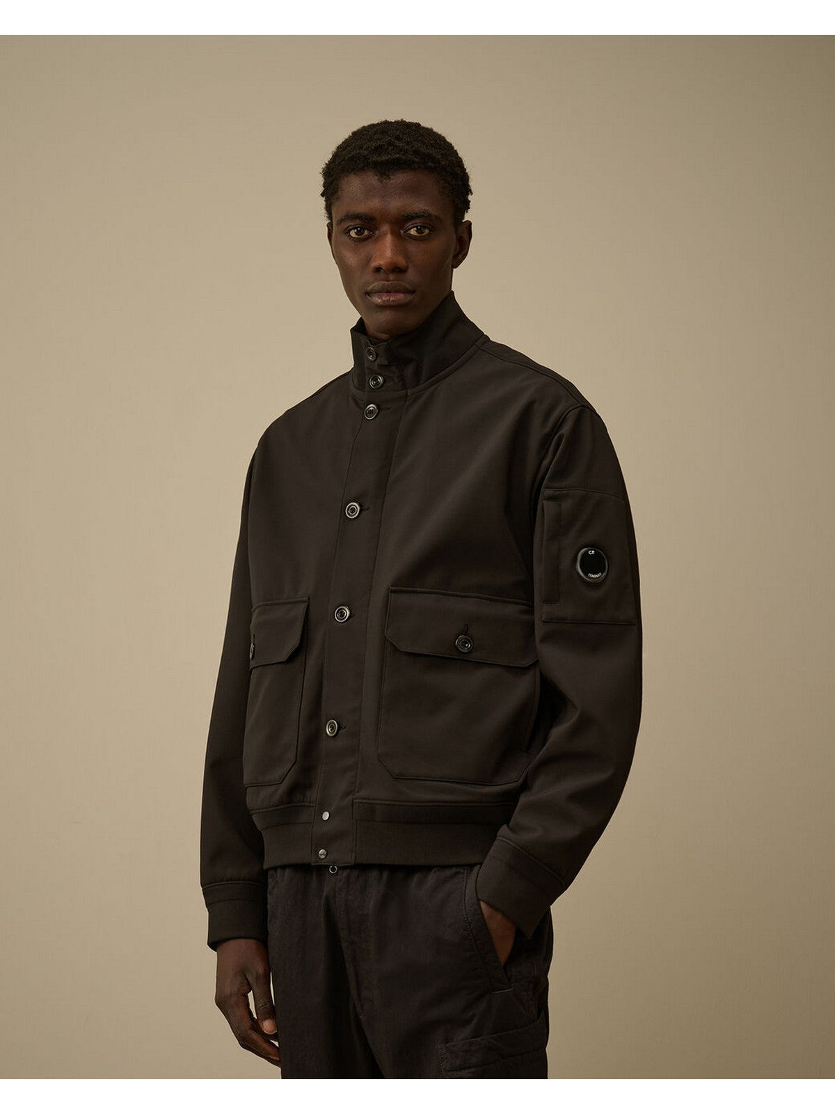 C.P. COMPANY Giubbino Uomo  19CMOW003A006097A 999 999 - BLACK