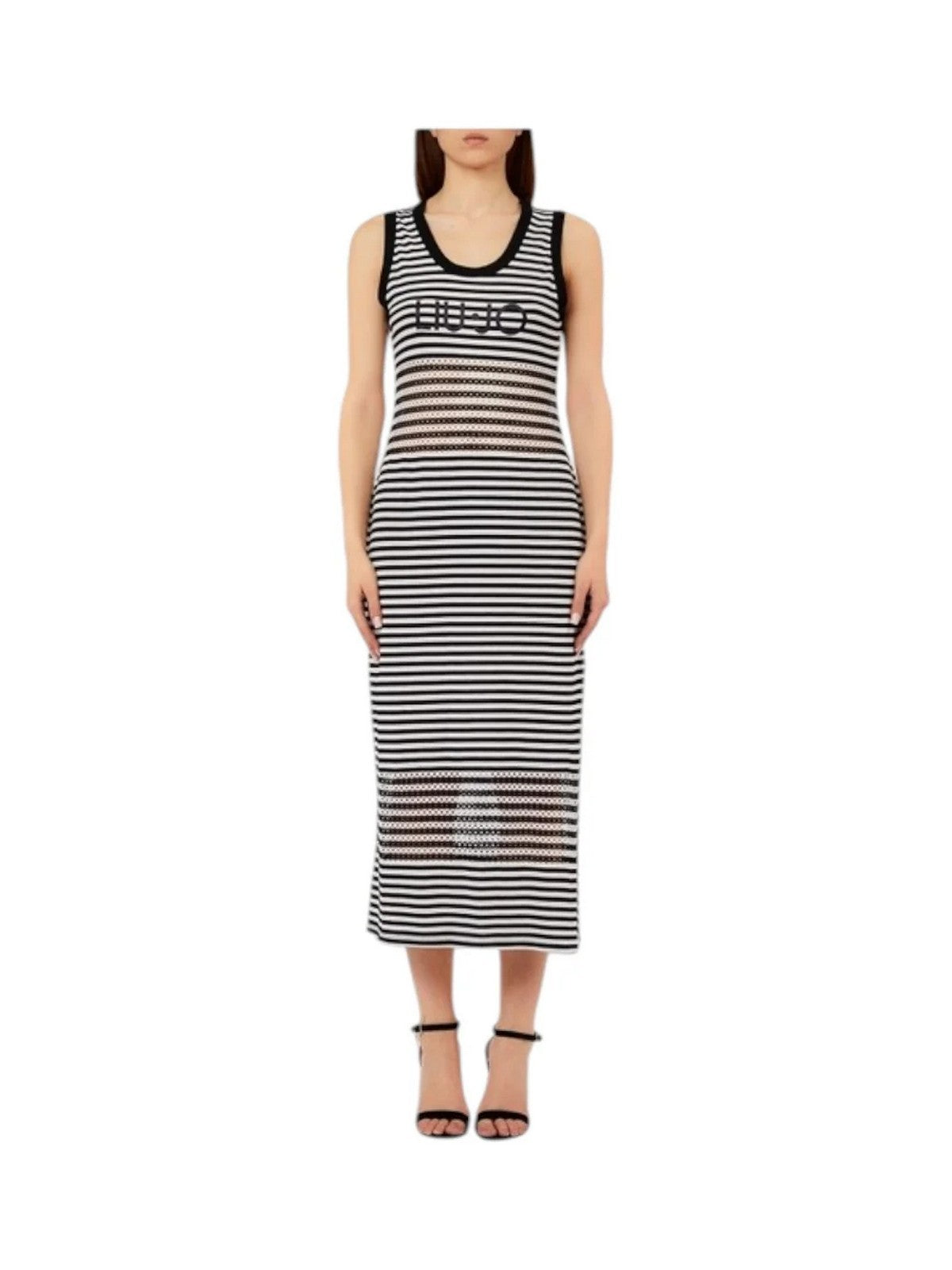 LIU JO BEACHWEAR Abito Donna  VA6198J3908 09096 NERO/BIANCO