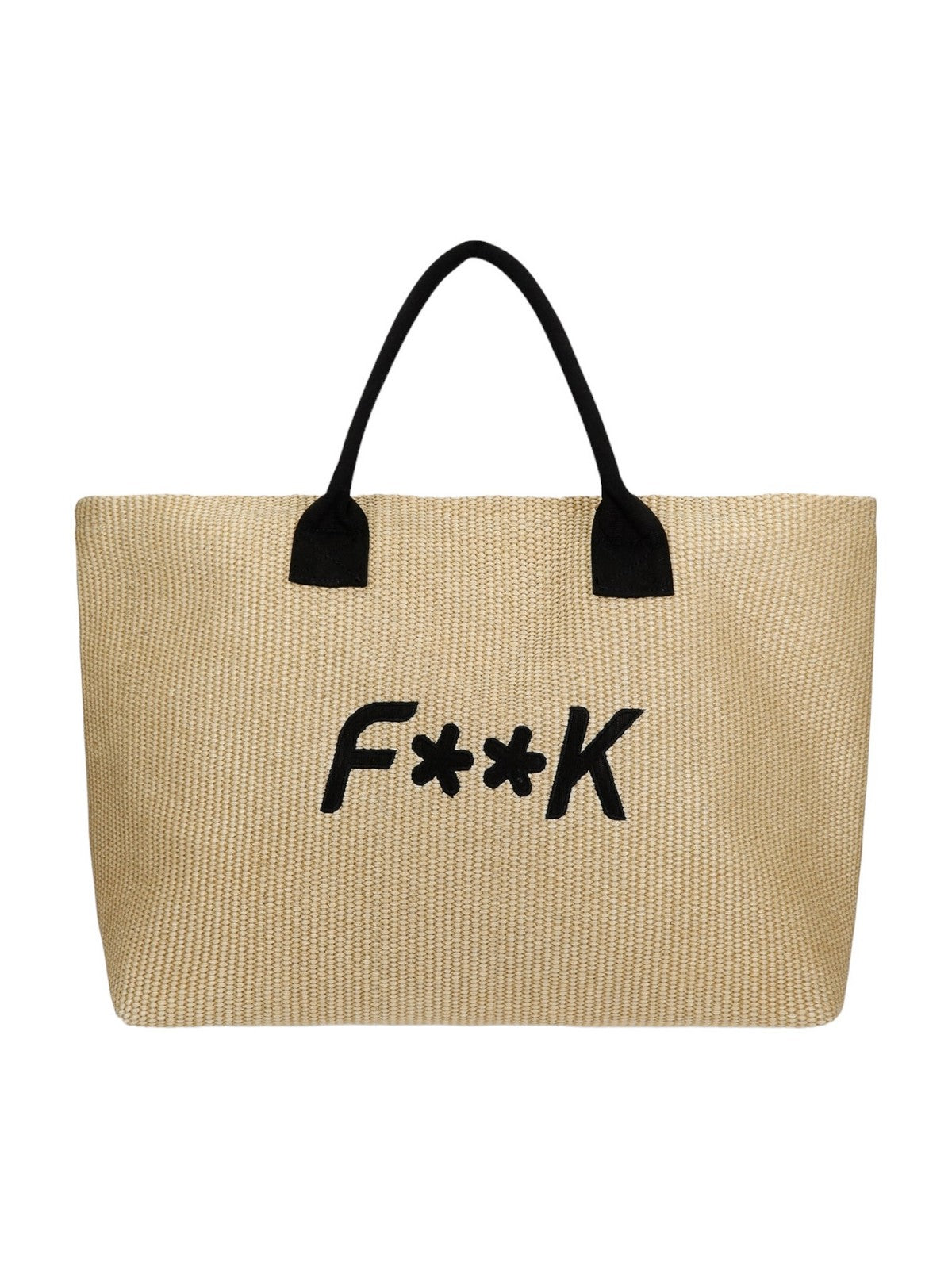 F**K Sac de plage femme FK24-A058BG Beige