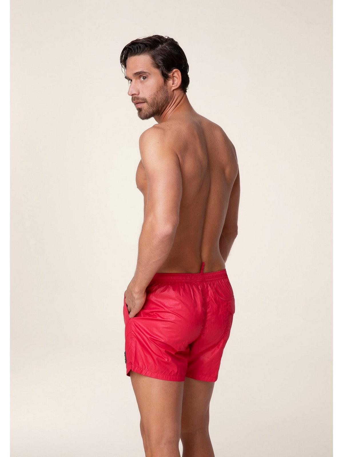 Maillot de bain F**K pour hommes FK24-2002RD Rouge