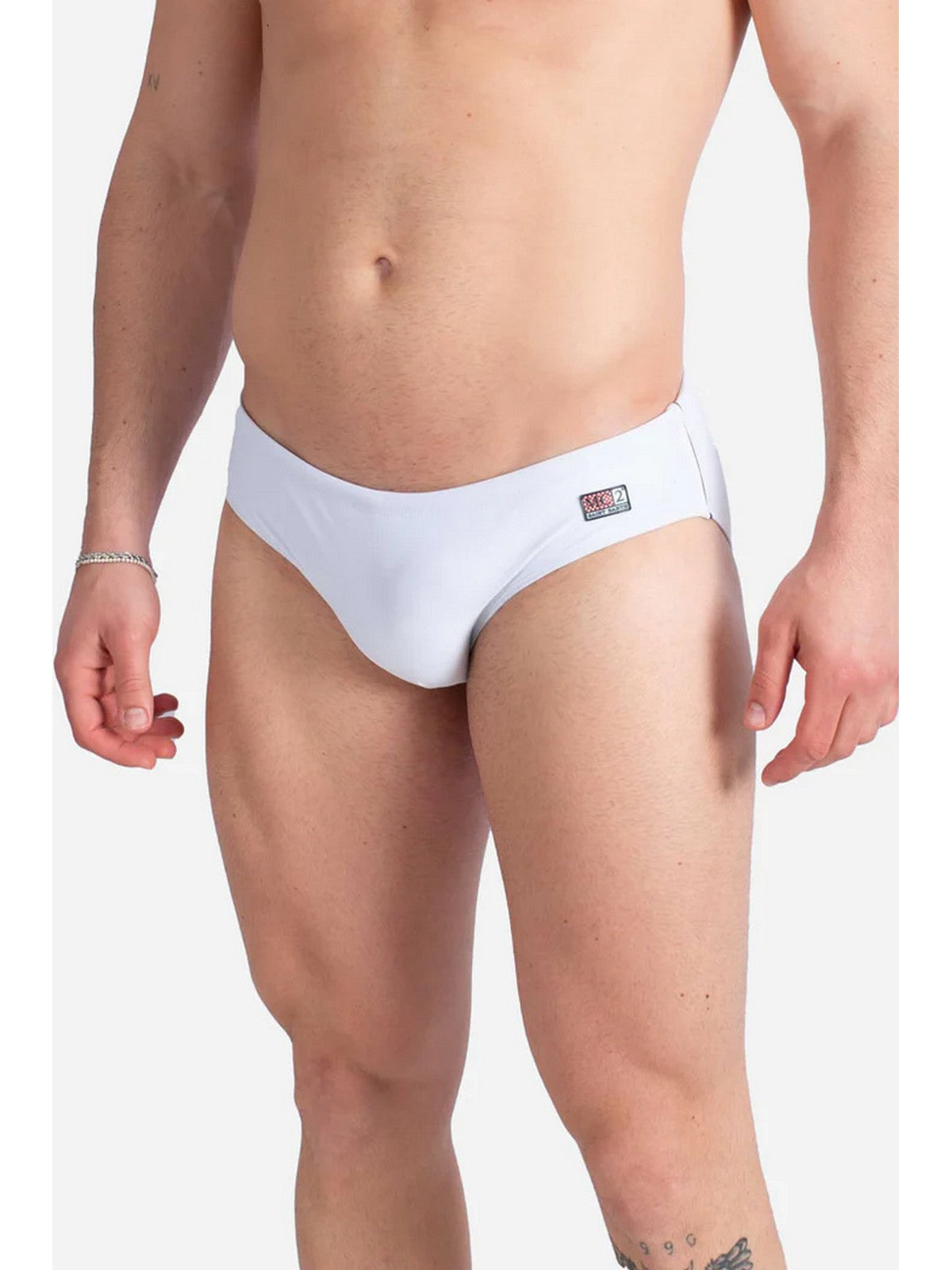 Mc2 Saint Barth Men's Bathroom Costume Cayo 01149F White