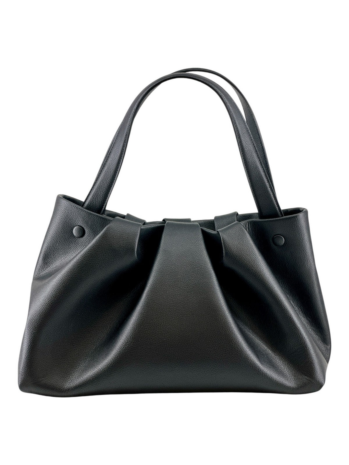 THEMOIRè Athena bottolato bag black eco-friendly design 