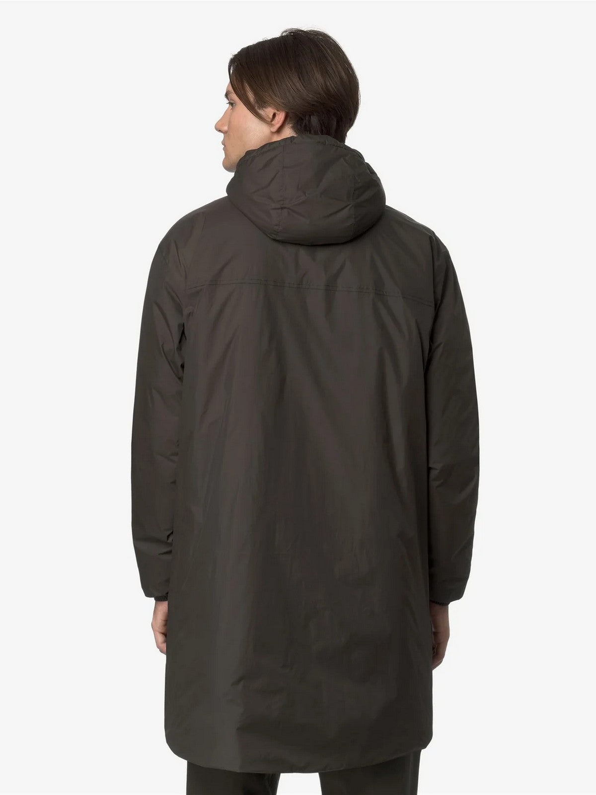 K-WAY Giubbino Uomo LE VRAI 4.0 EIFFEL EAST ORSETT K21516W XRG Black Olive