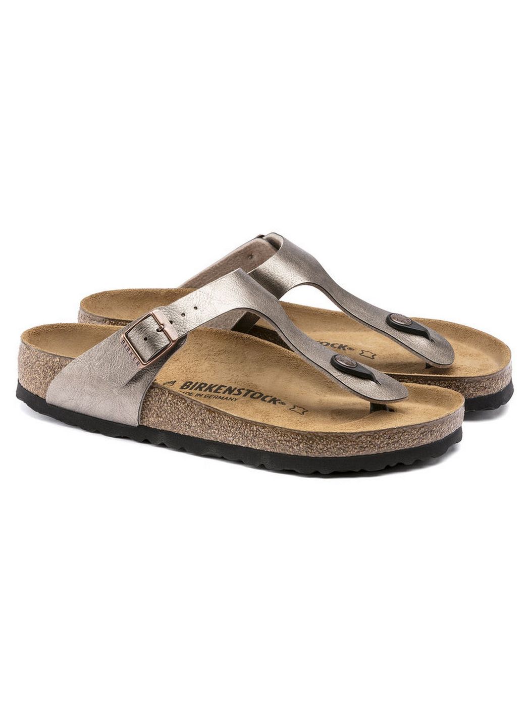 BIRKENSTOCK Sandal Woman Gizeh 1016144 Silver