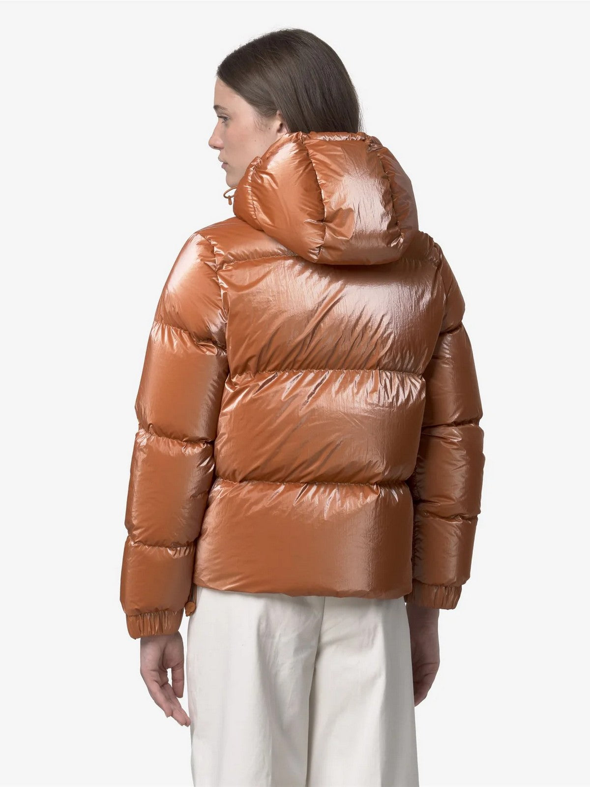 K-WAY Piumino Donna LETHILLE THERMO PEARLY K7136MW B3X ORANGE