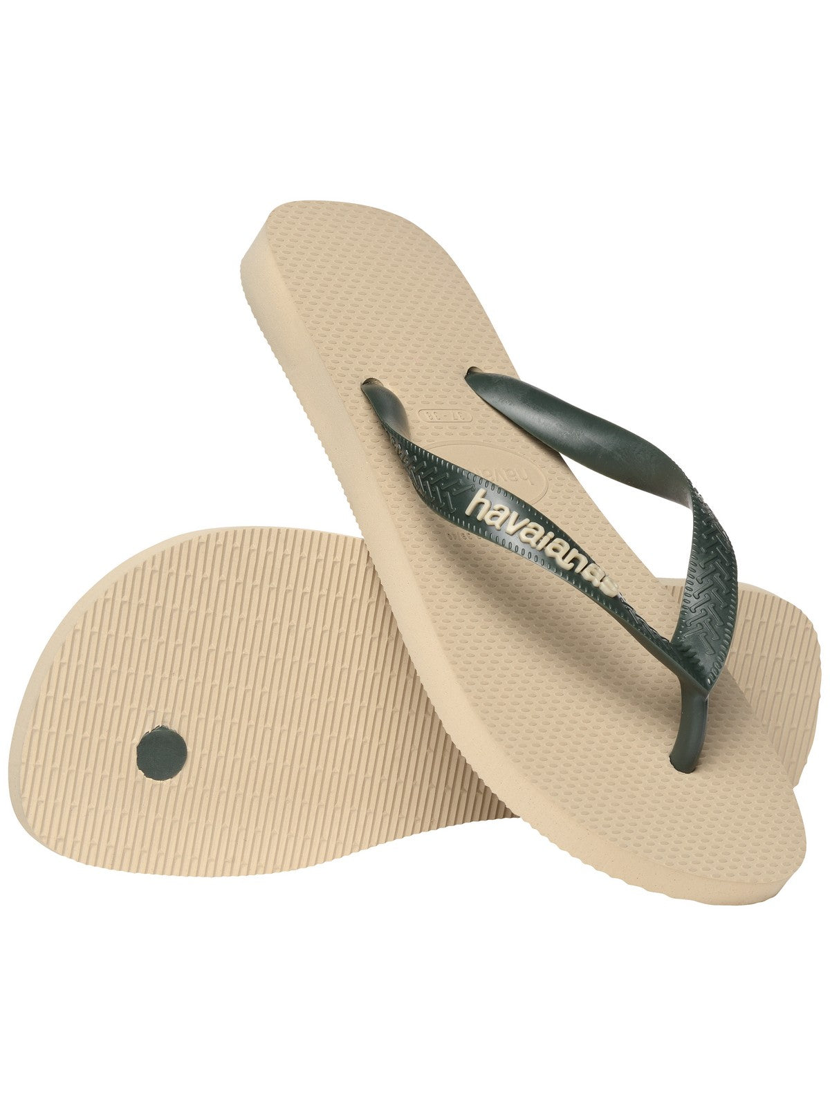 HAVAIANAS Infradito Uomo Hav. Logo pop up 4147522.0154 Beige gioboutiqueweb