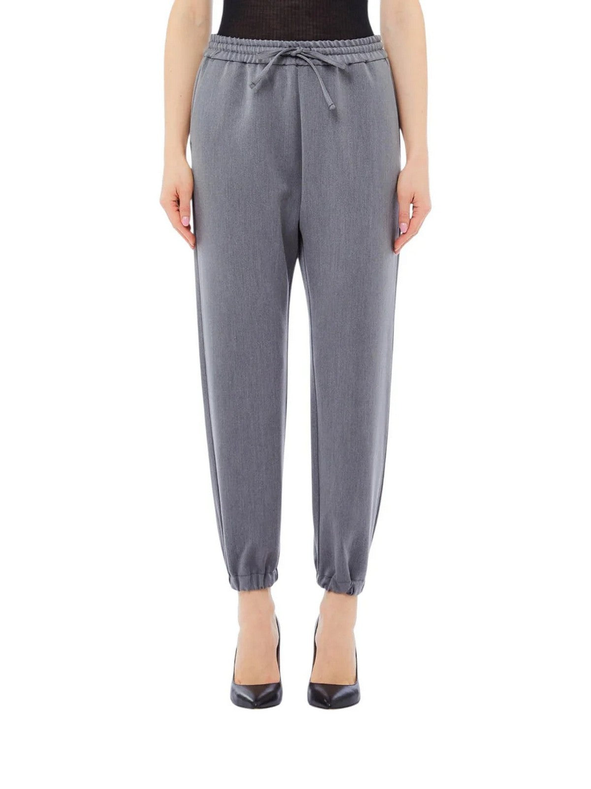 LIU JO WHITE Pantalone Donna  MF5270TS224 84006 Grey chic