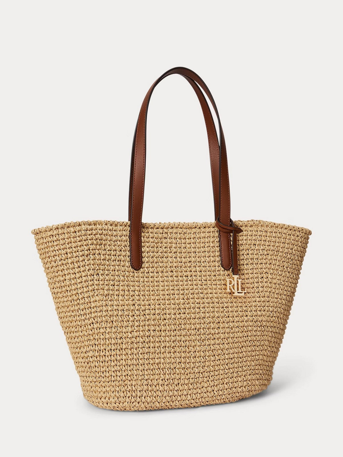 LAUREN RALPH LAUREN Borsa Donna LAINEY LG TT-TOTE-LARGE 431982179 001 NATURAL/LAUREN TAN