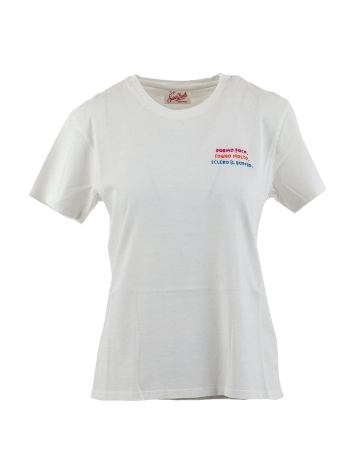MC2 SAINT BARTH T-Shirt e Polo Donna  EMILIE 05708F Bianco