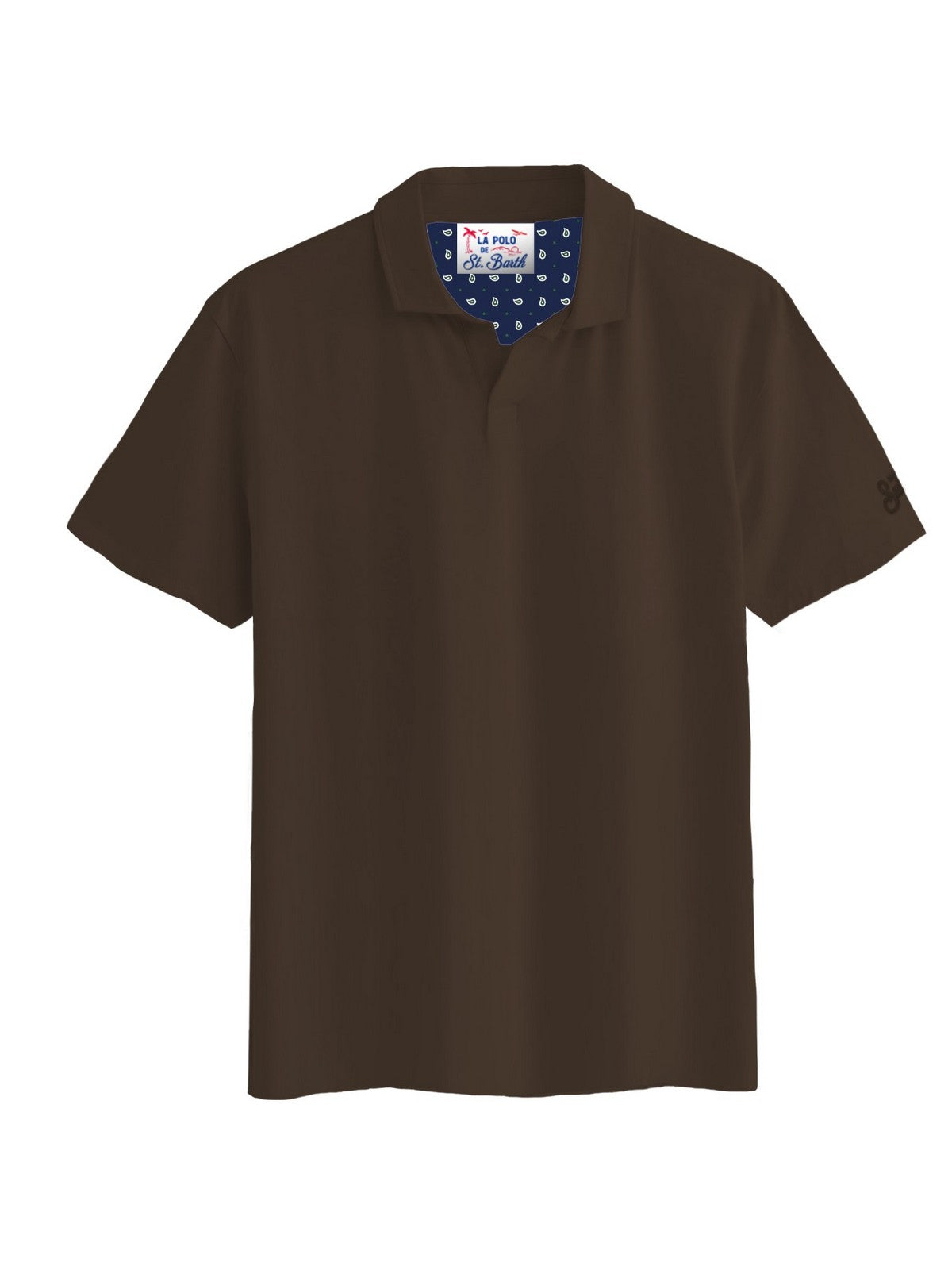 MC2 SAINT BARTH Polo Uomo  BRIGHTON 00042L 18H DARK BROWN