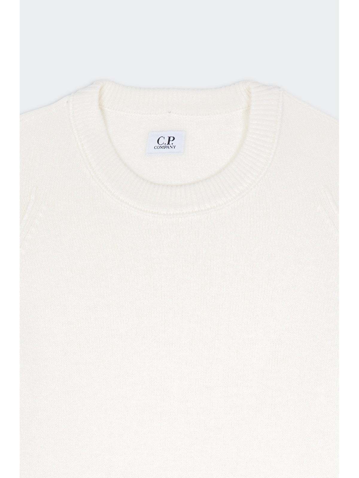 C.P. COMPANY Maglione Uomo  RFCMKN707A110149A 103 103 - GAUZE WHITE gioboutiqueweb