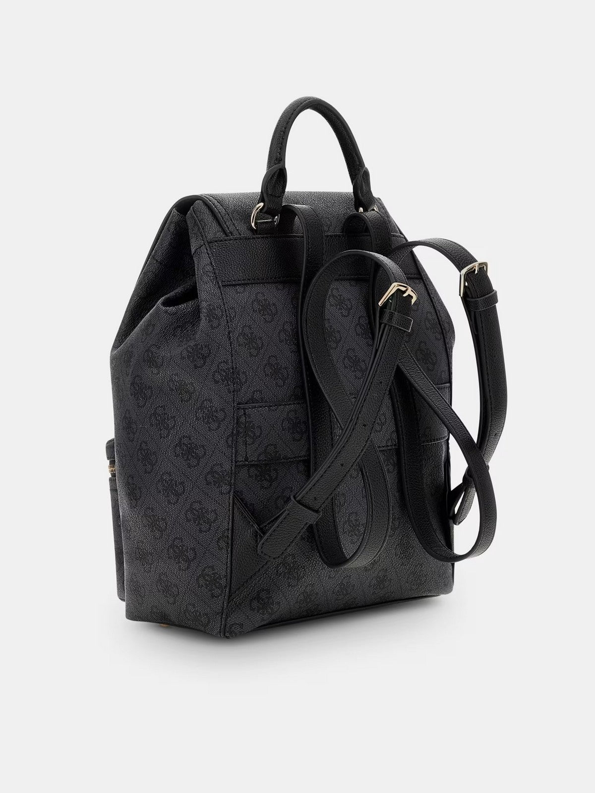 GUESS Zaino Donna MANHATTAN II FLAP BACKPACK HWSG71 18310 CLO COAL LOGO