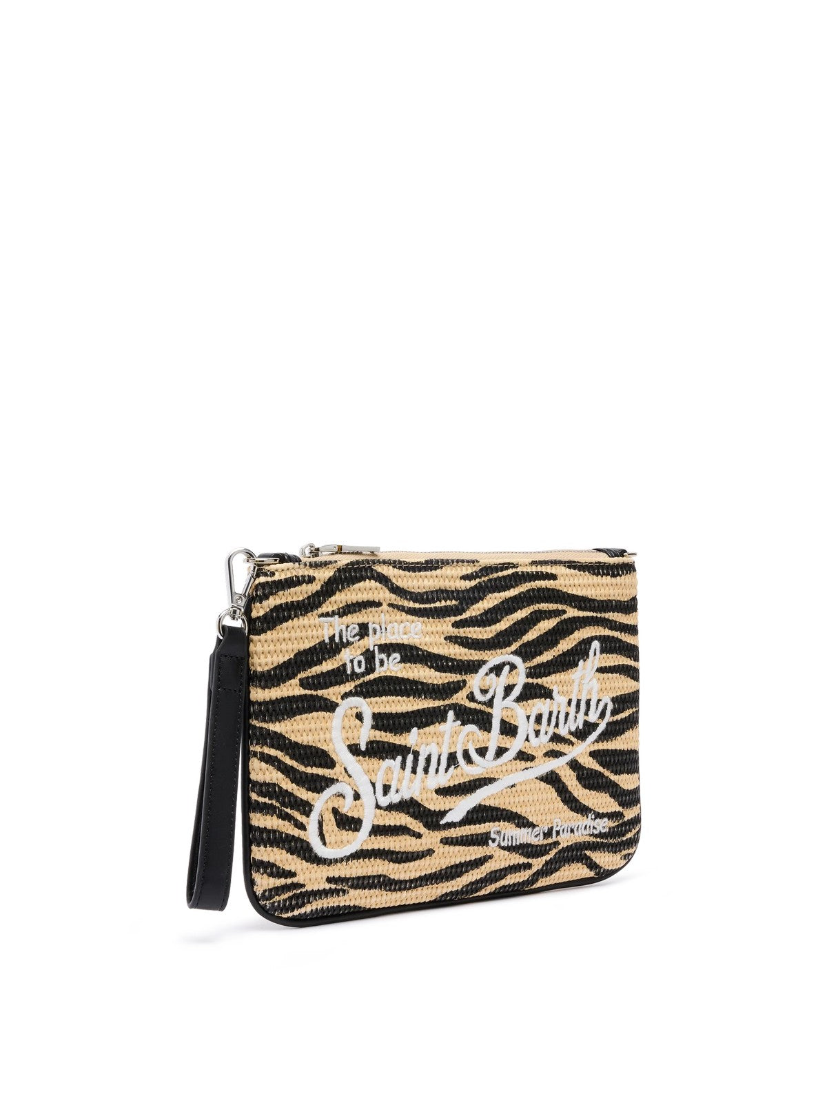 MC2 SAINT BARTH Borsa Donna  PARISIENNE STRAW 02765L ZEBRA 1100 EMB