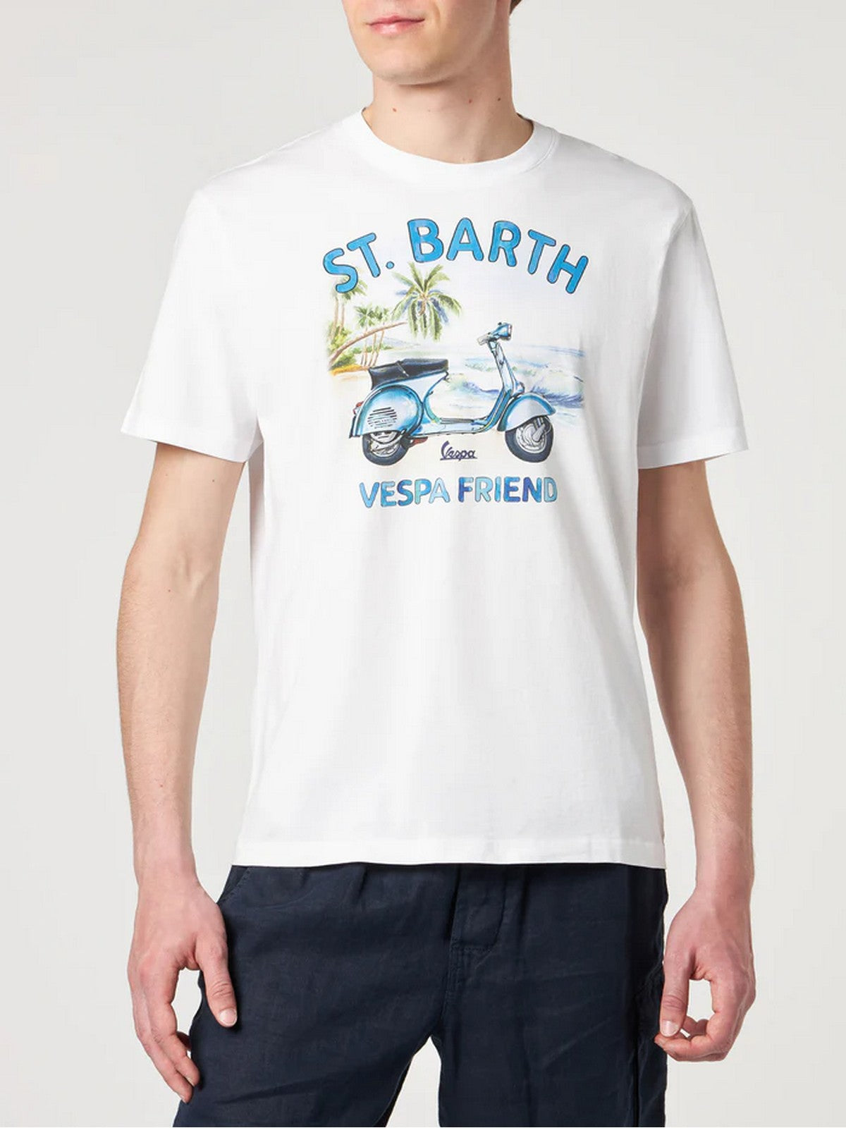 MC2 SAINT BARTH T-Shirt e Polo Uomo  TSHIRT MAN 03141F Bianco