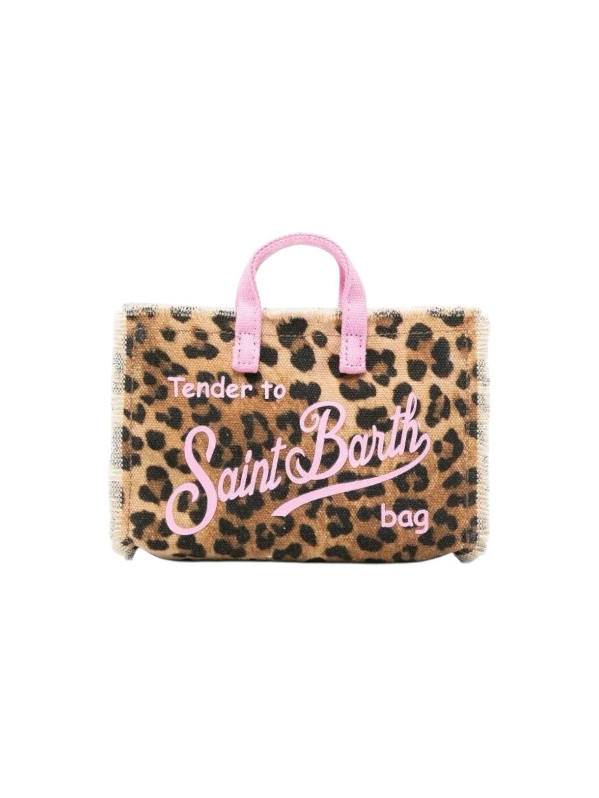 MC2 SAINT BARTH Pochette Donna  PHONE BAG 00330L SAND LEOPARD 21