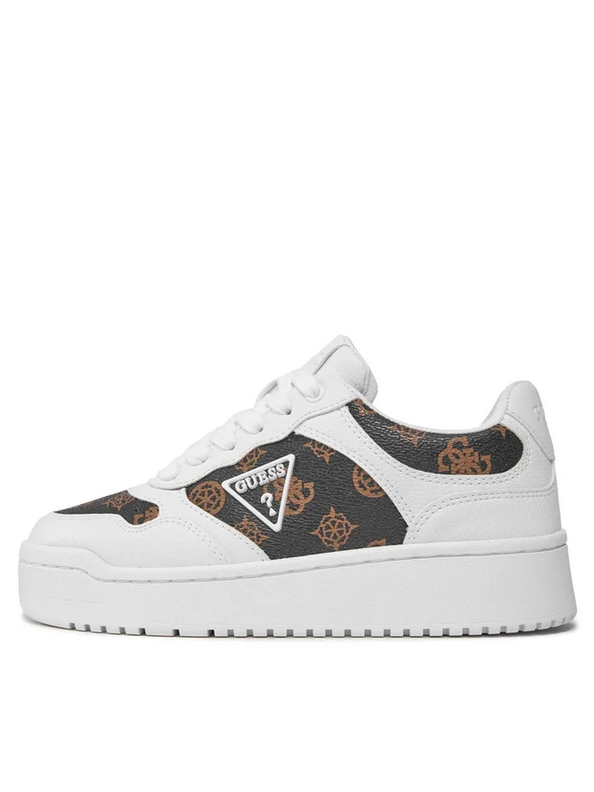 GUESS Sneaker Donna MIRAM2 FLPMI2 FAL12 WHIBR WHITE BROWN