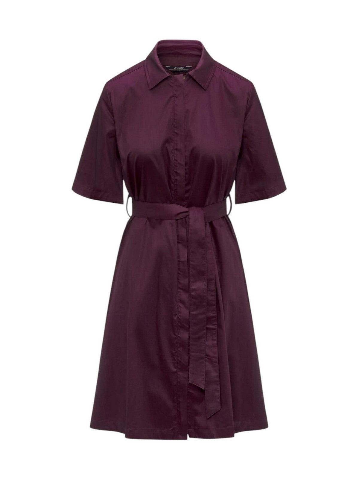 K-WAY Abito Donna NOUAILLE SHINY COTTON K2147IW 345 Violet Mauve Wine