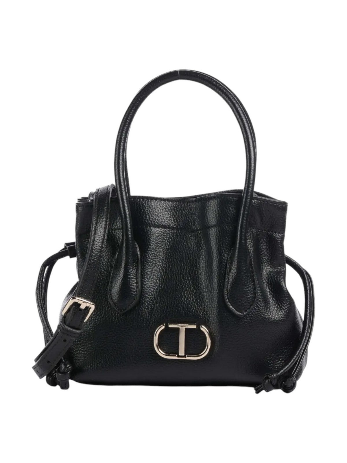 TWINSET Borsa Donna DRAWSTRING 242TD8231 00006 Nero gioboutiqueweb