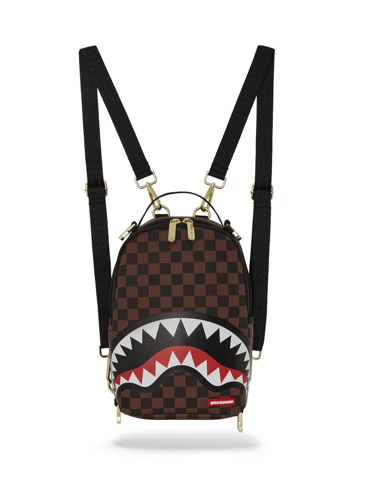 SPRAYGROUND Zaino Unisex adulto SHARKS IN A HOLE IN PARIS DLXSV BACKPACK 910B7223NSZ Nero