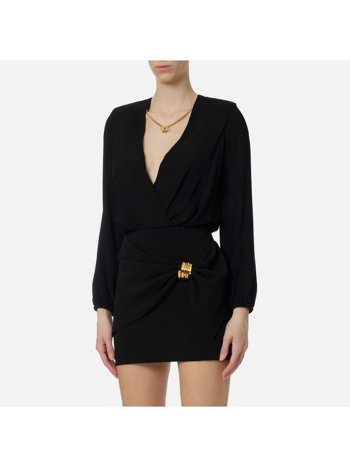 ELISABETTA FRANCHI Camicia Donna  CB00762E2 110 Nero
