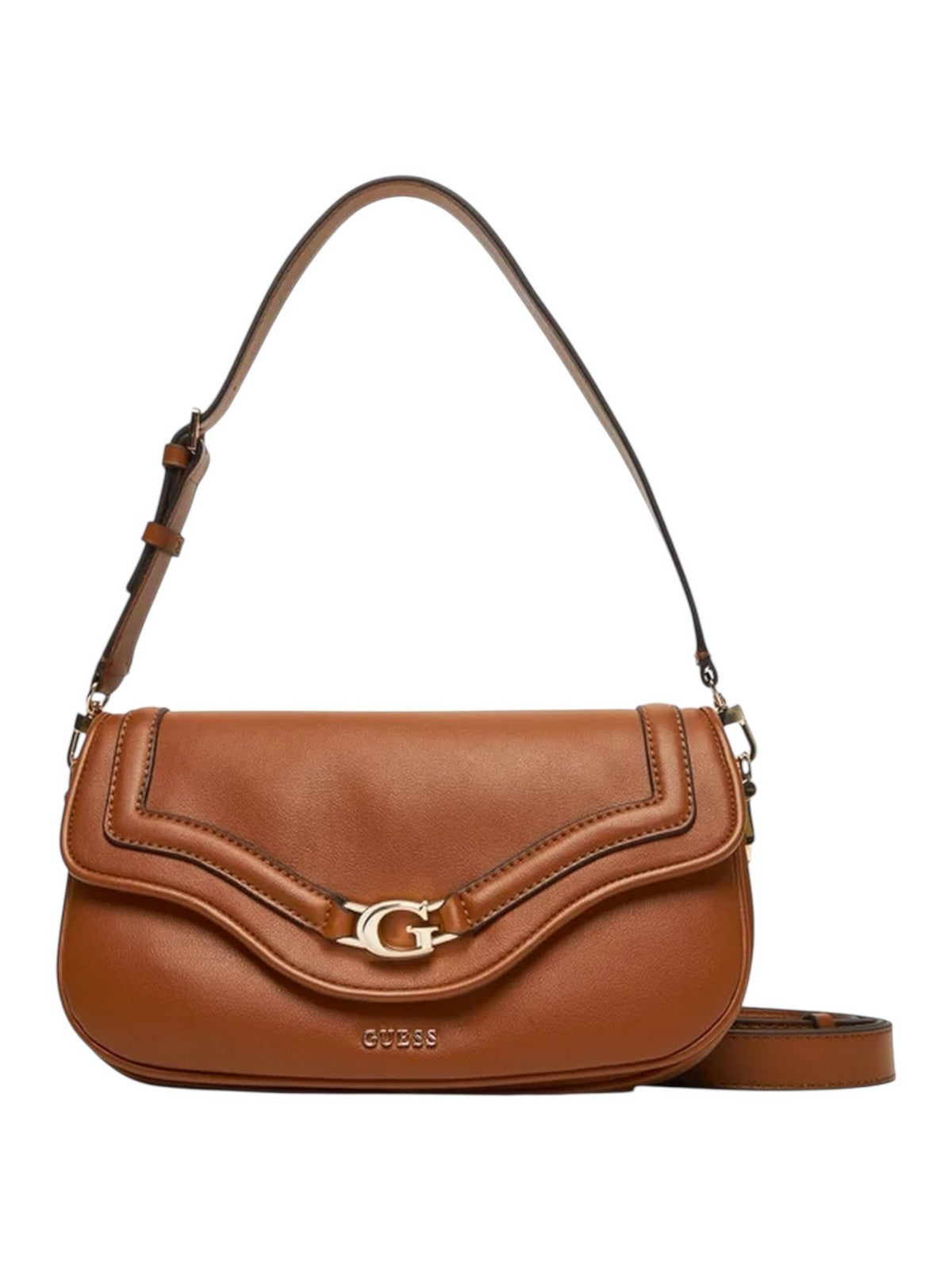 GUESS Borsa Donna DEA FLAP SHOULDER BAG HWBG79 93200 COG COGNAC