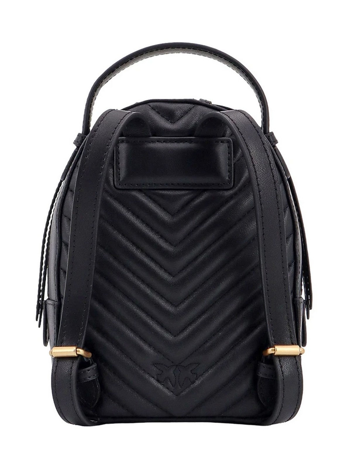 Pinko Woman Backpack Love Click Mini Mochila Vitel 103614-A1J2 Z99Q Negro