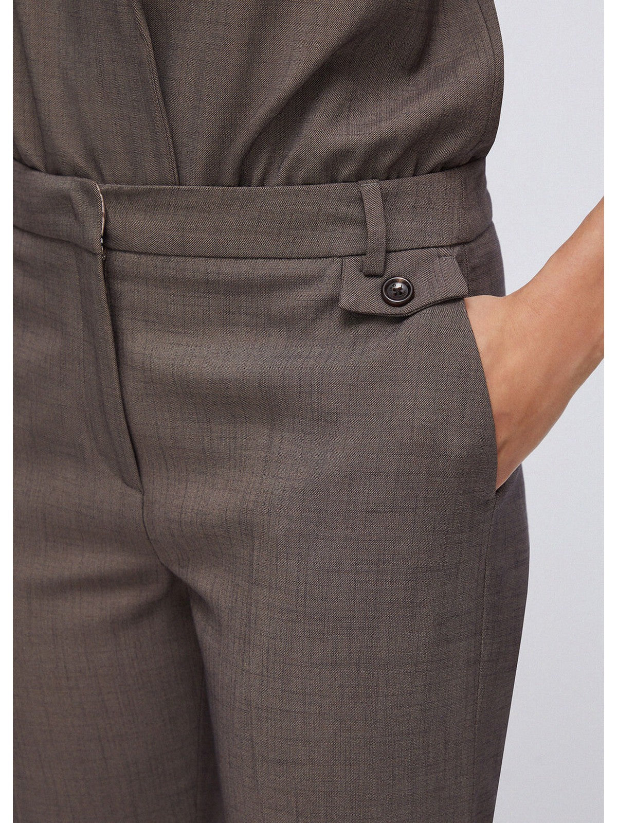LIU JO BLACK Pantalone Donna  CA6367T577A P9578 Pepe melange