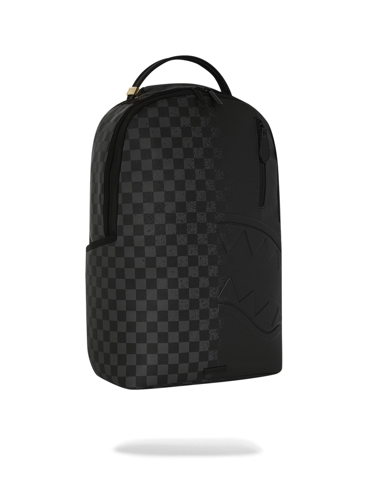 SPRAYGROUND Malcada de cheque negro/gris Half Spritz 910b676nsz Mochila negra