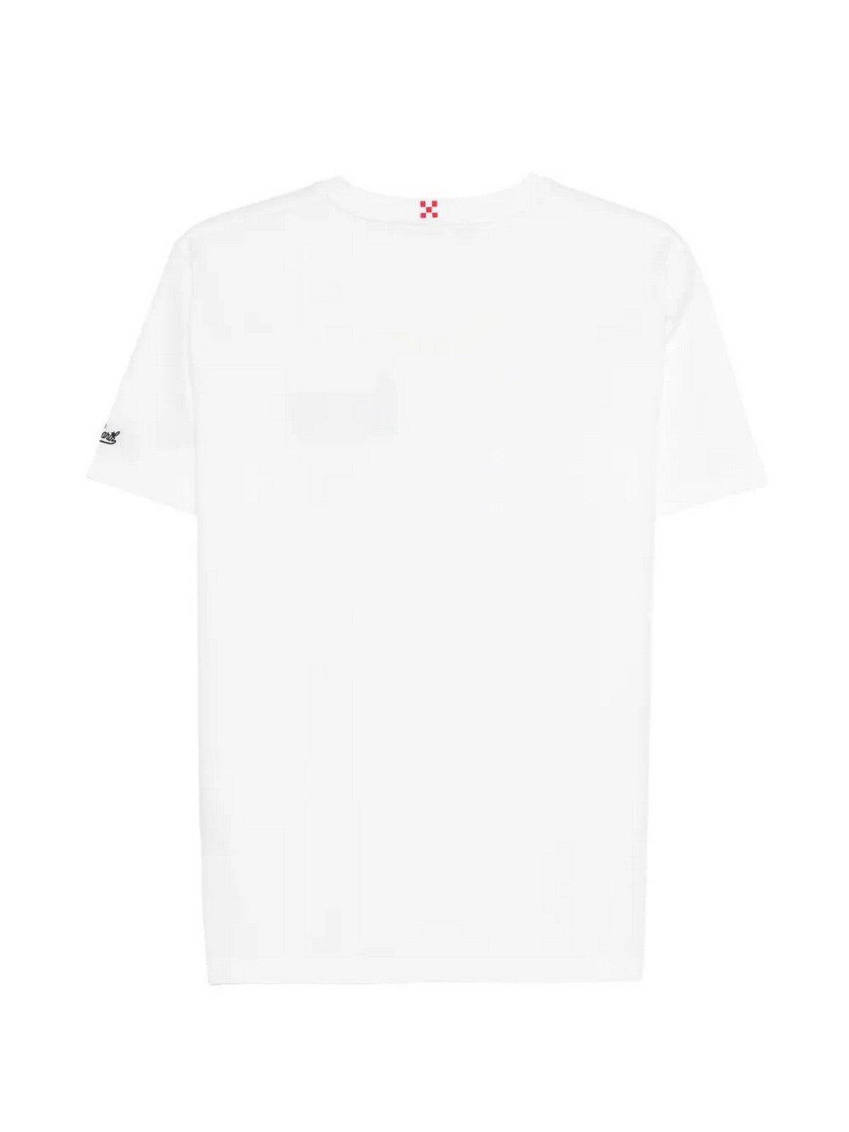 MC2 SAINT BARTH T-shirt Uomo  PORTOFINO 04432L GIN CLOCK 01N EMB