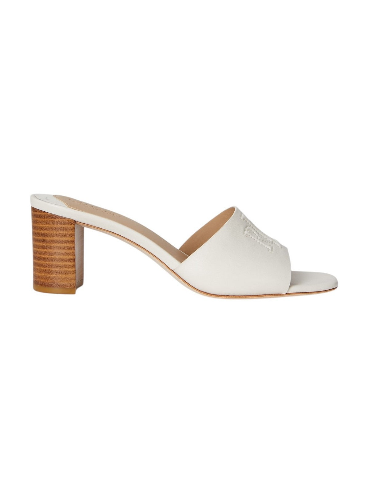 LAUREN RALPH LAUREN Sandalo Donna EVERLEY HEEL 802967764 001 SOFT WHITE