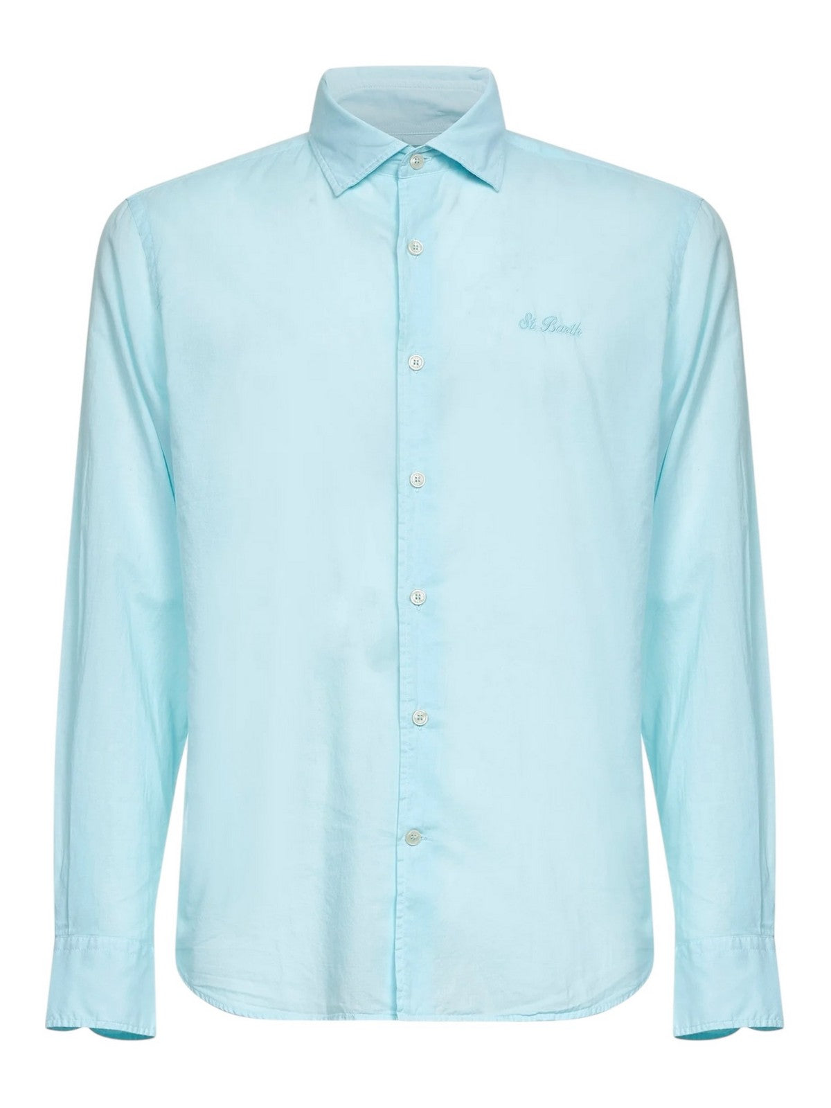 MC2 SAINT BARTH Camicia Uomo  CHEMISE ICE 00424L 56L WATERGREEN gioboutiqueweb