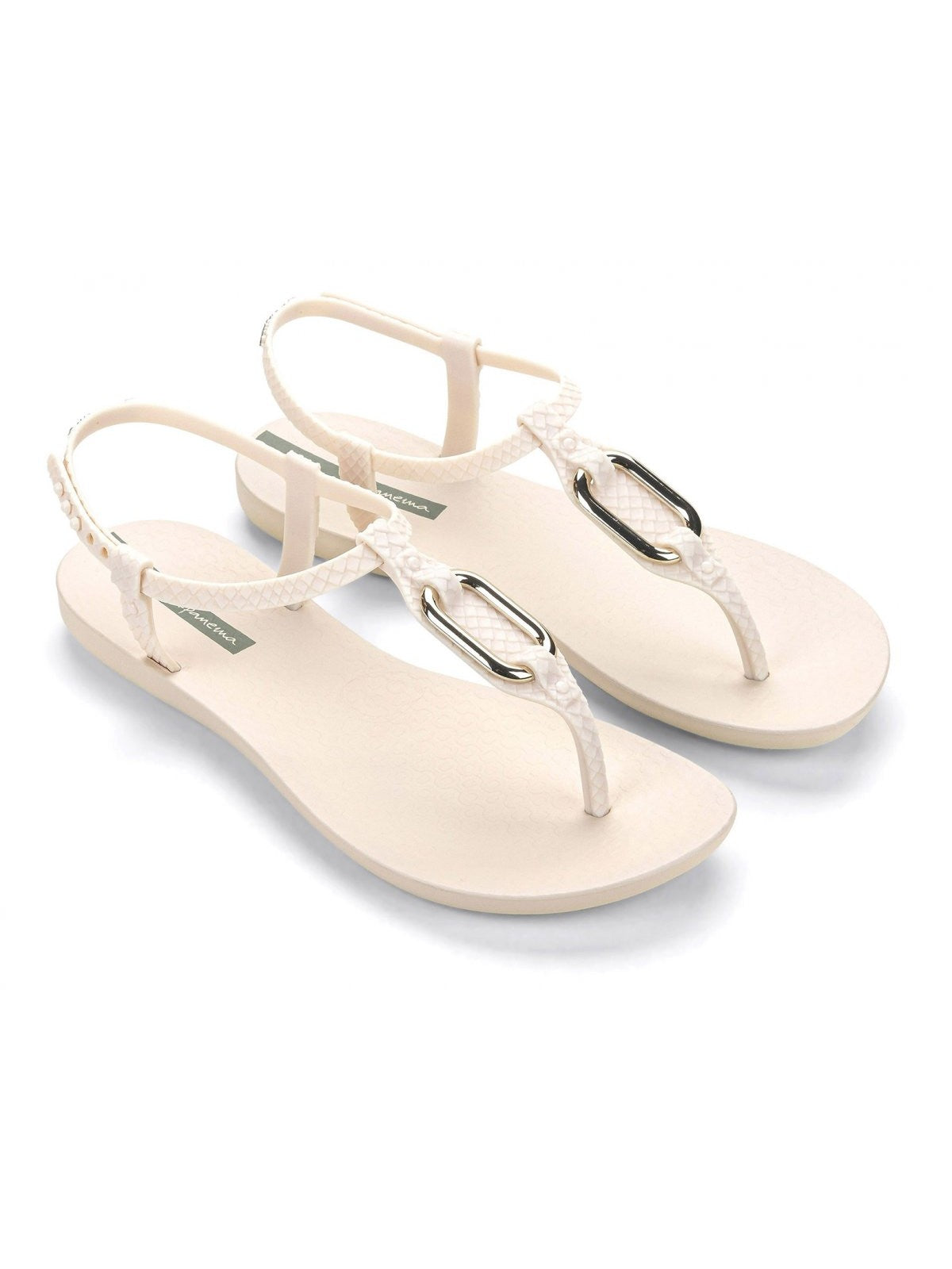 IPANEMA Sandalo Donna  IP.27110 BA178 BEIGE/BEIGE/GREEN gioboutiqueweb