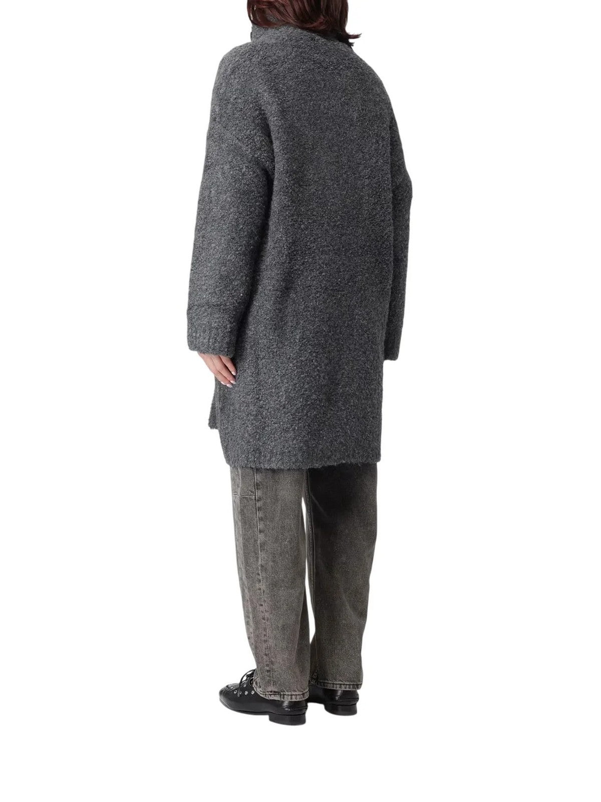 LIU JO WHITE Cappotto Donna  MF5441MA50P 02050 GRIGIO MD.MELANGE