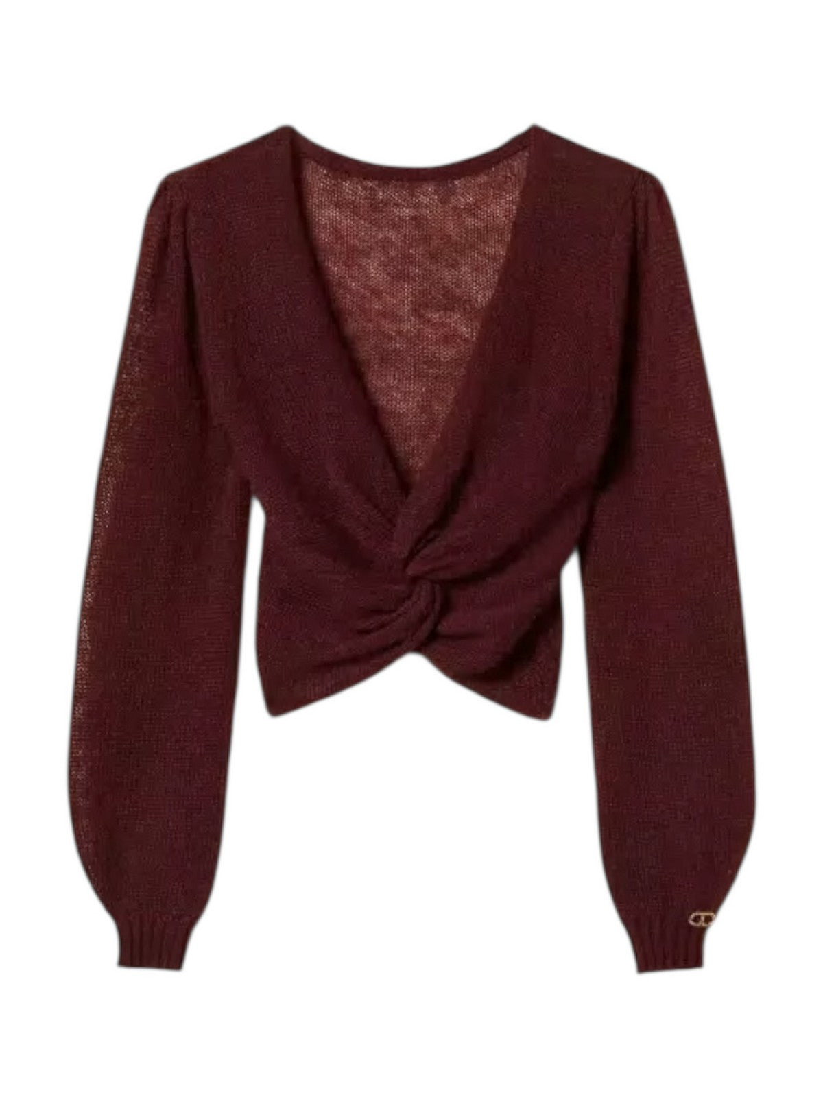 TWINSET Maglia Donna LIGHT MIX MOHAIR STITCHES 252TP3525 05609 WINETASTING