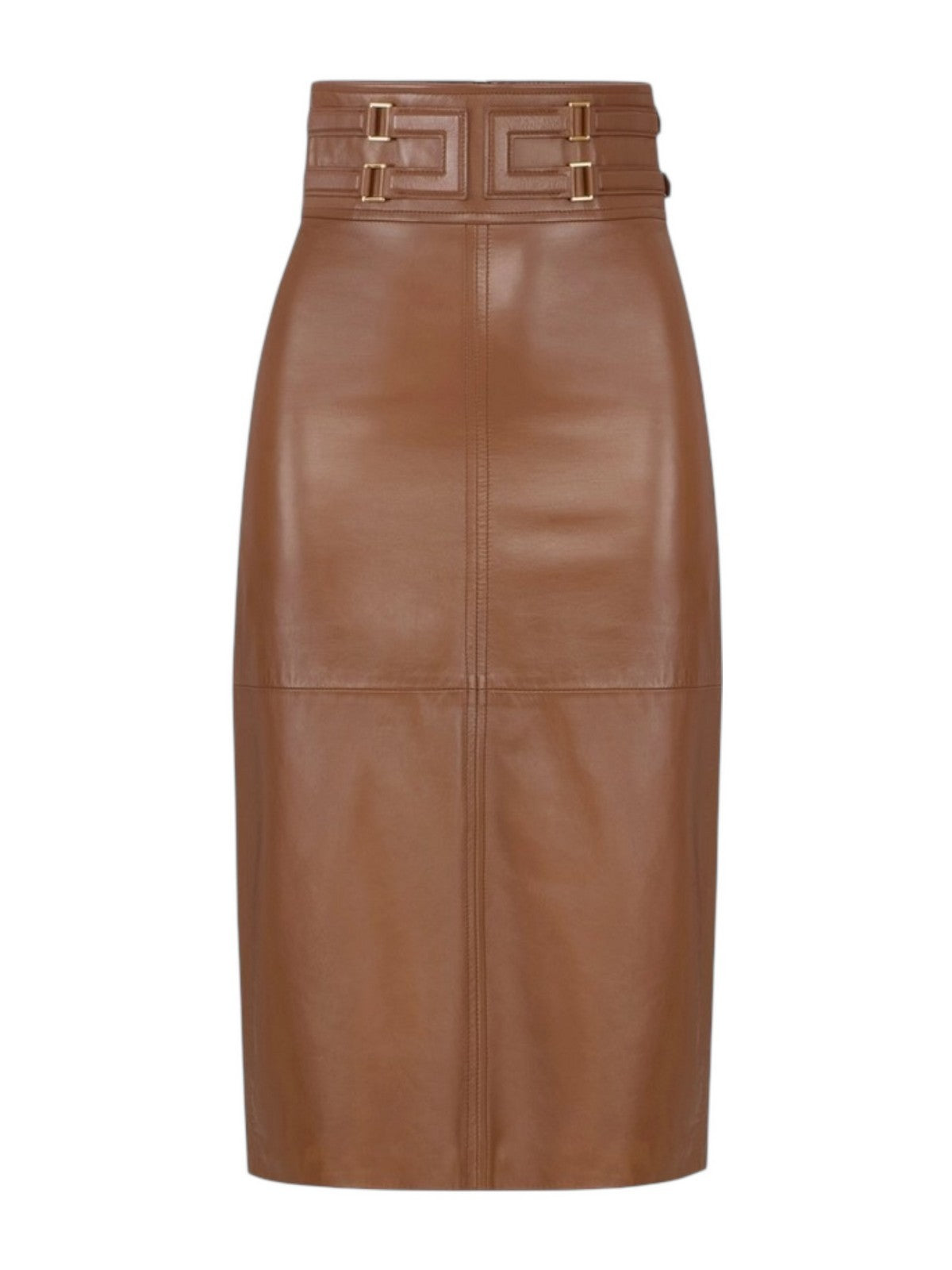 ELISABETTA FRANCHI Gonna Donna  GP09Z61E2 600 CUOIO