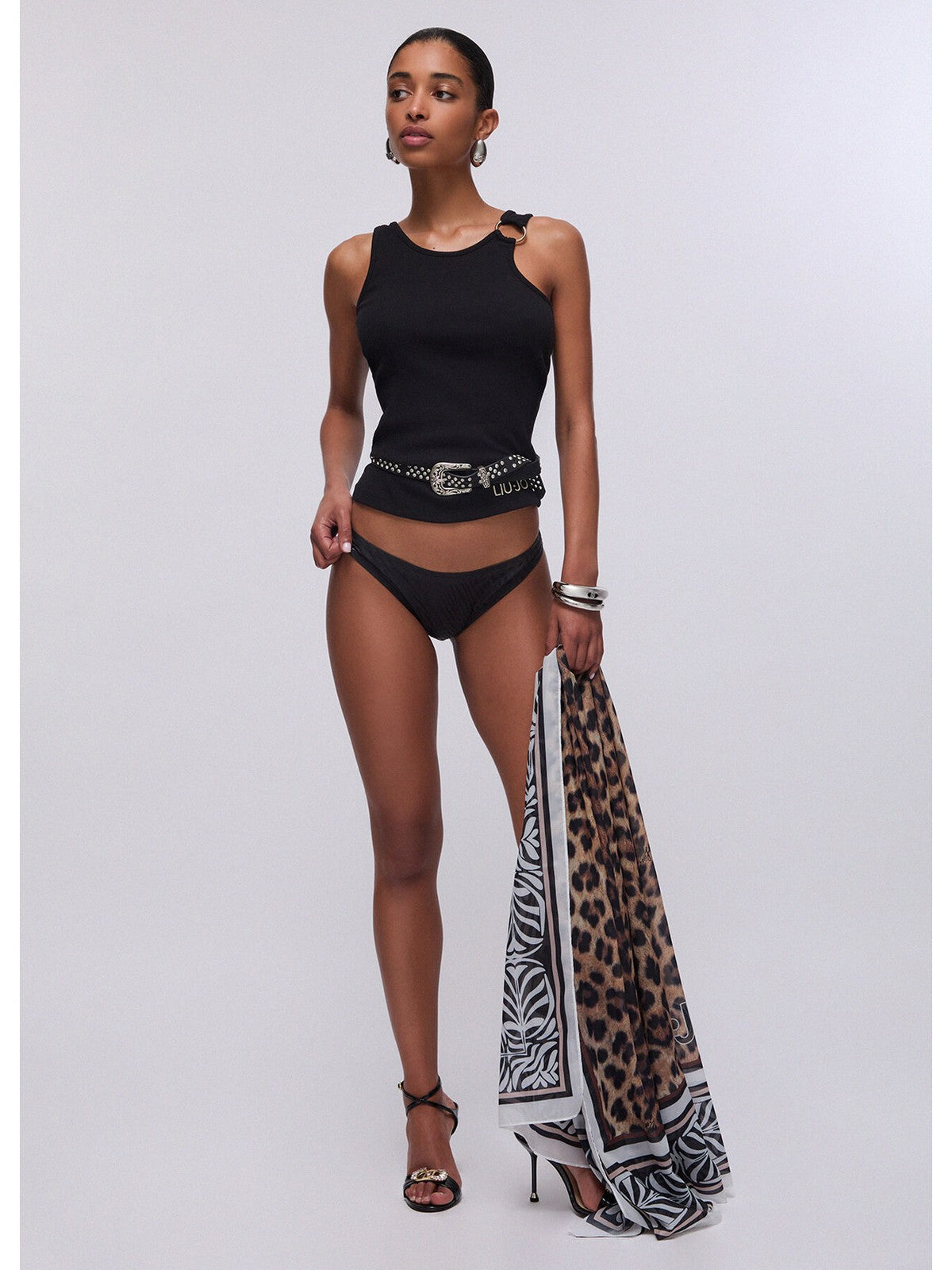 LIU JO BEACHWEAR Top Donna  VA6122J4822 22222 Nero
